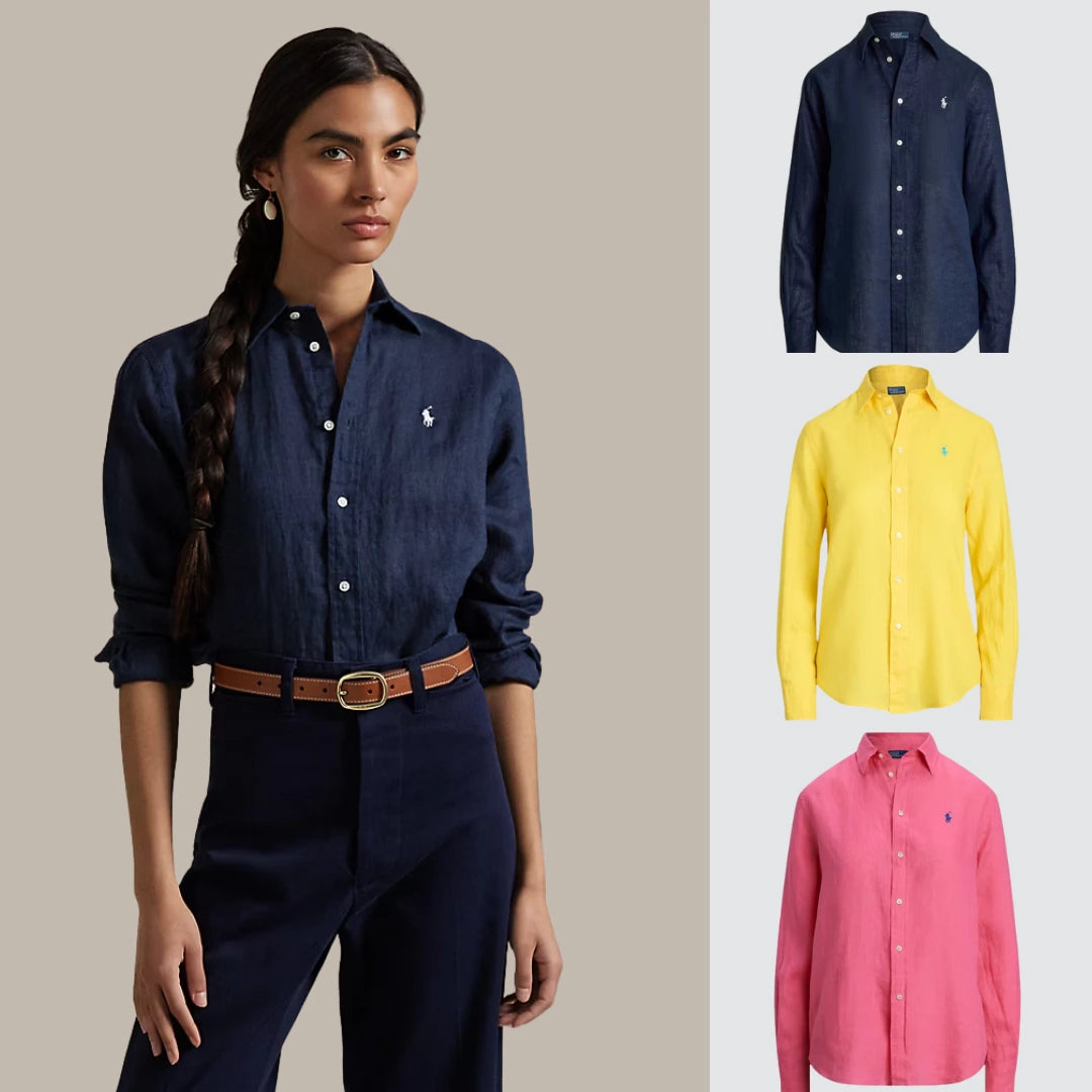 ACHETEZ 1, RECEVEZ 3 ! CHEMISE EN LIN CLASSIQUE